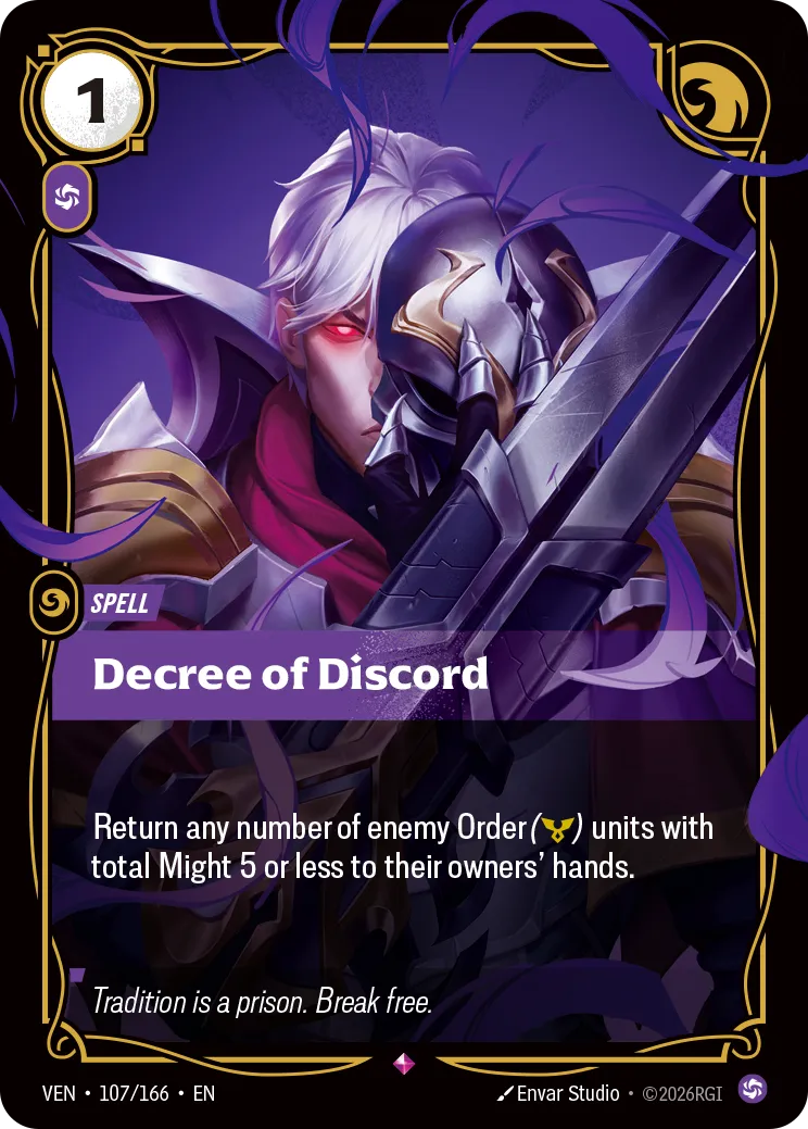 Decree of Discord VEN-107 – Vendetta
