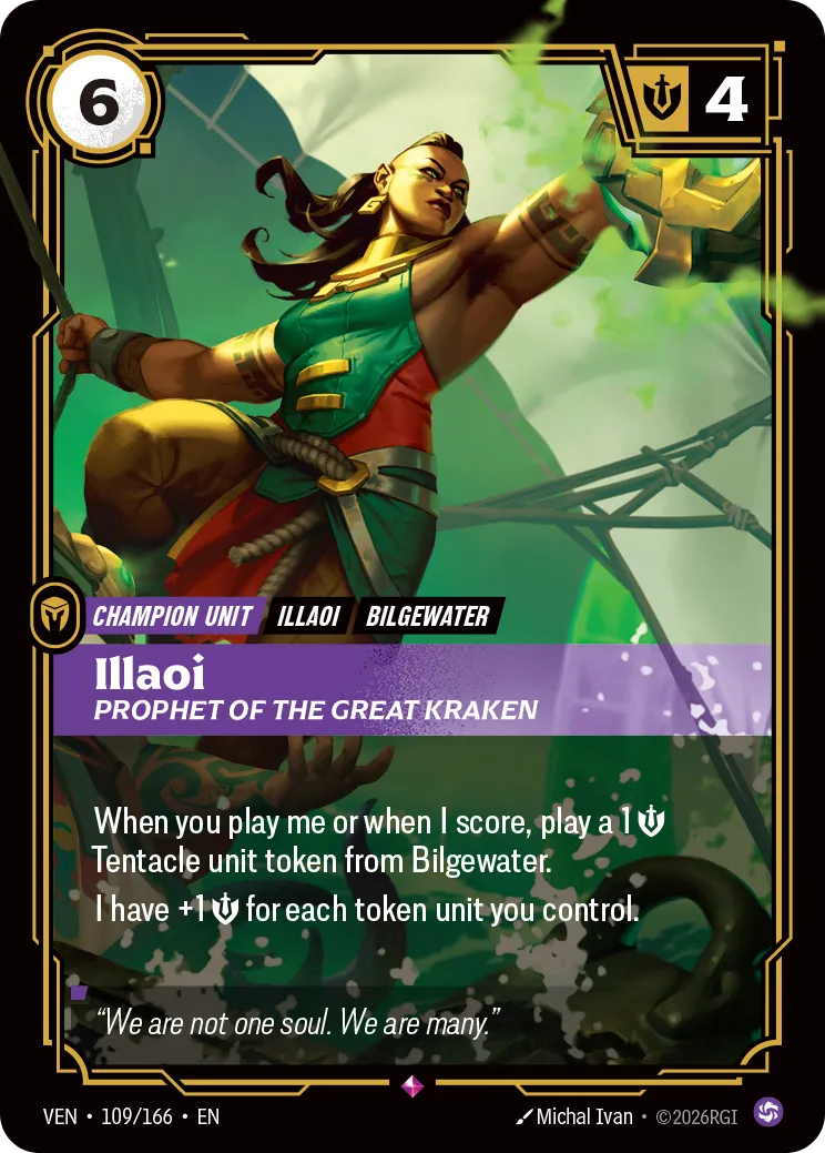 Illaoi - Prophet of the Great Kraken VEN-109 – Vendetta