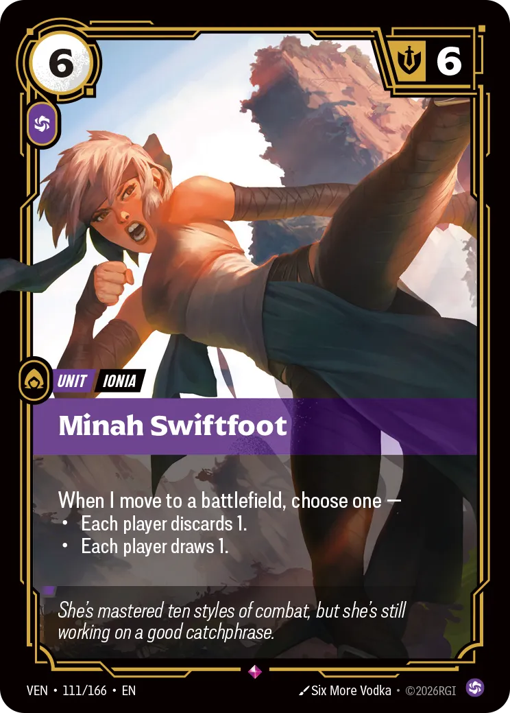Minah Swiftfoot VEN-111 – Vendetta