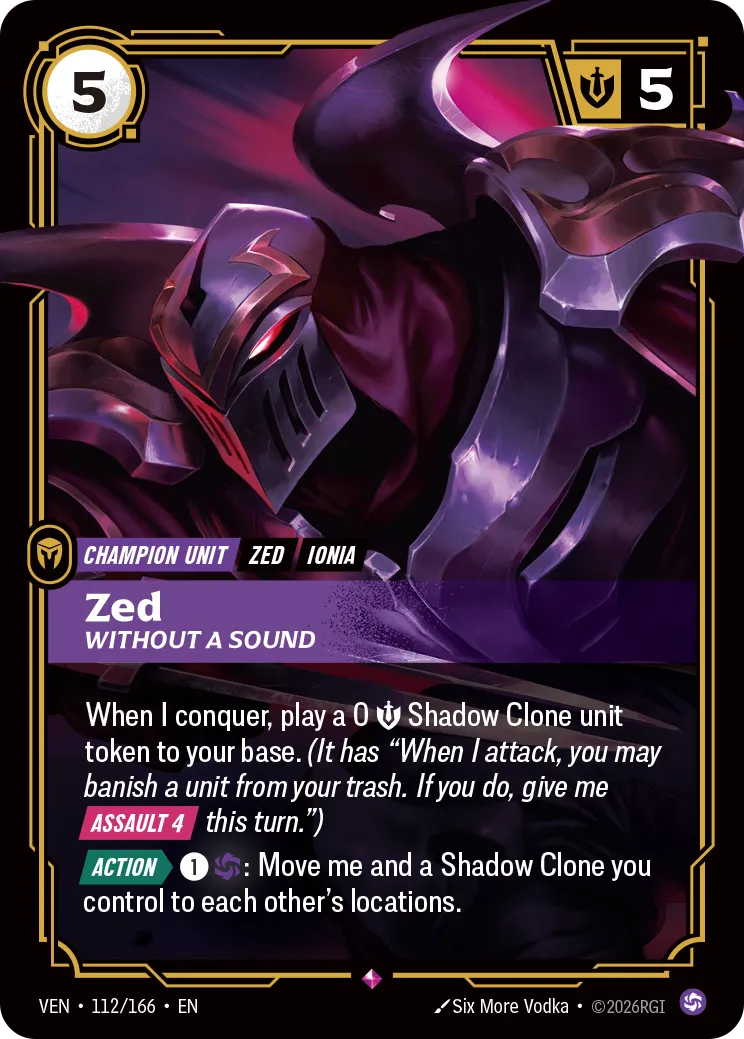 Zed - Without a Sound VEN-112 – Vendetta