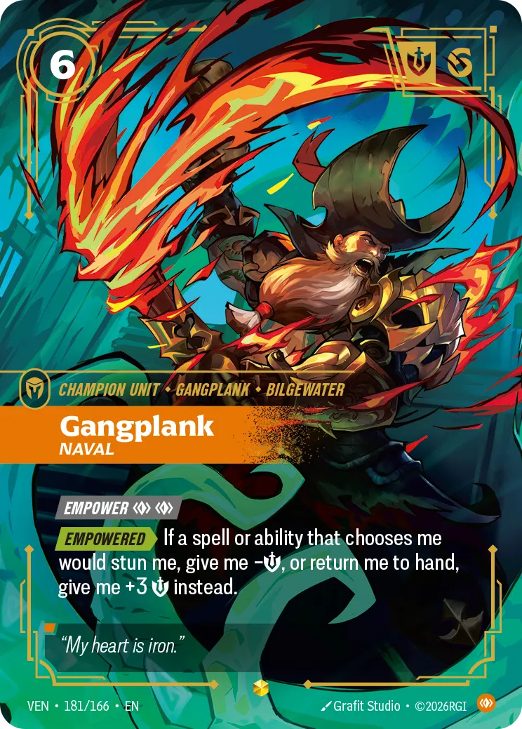 Gangplank - Naval (Overnumbered) VEN-181 – Vendetta